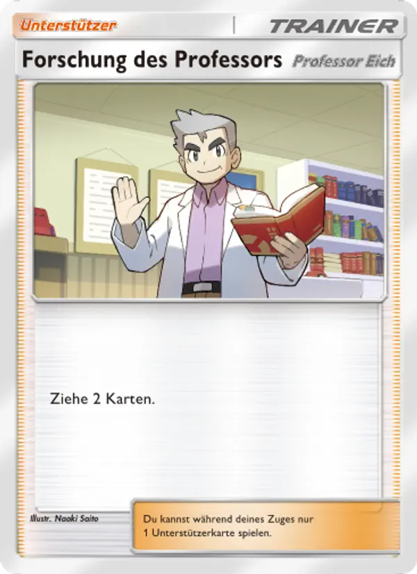 Forschung des Professors