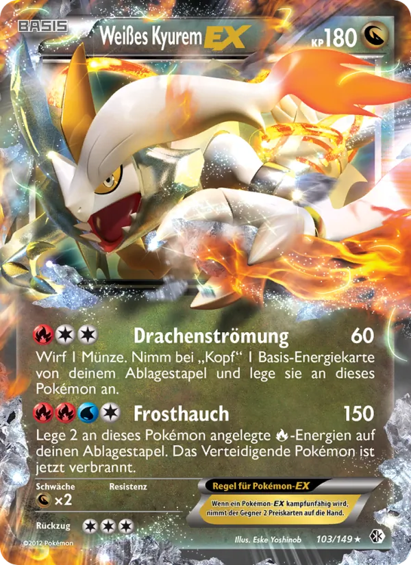 Weißes Kyurem-EX