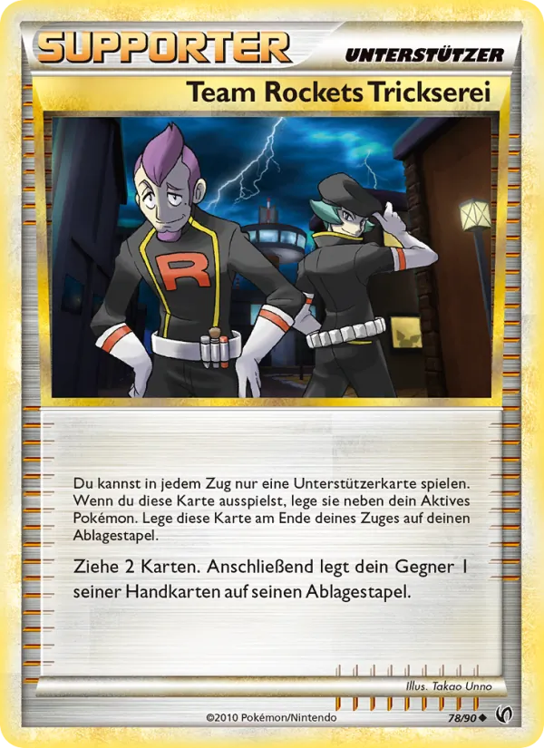 Team Rockets Trickserei