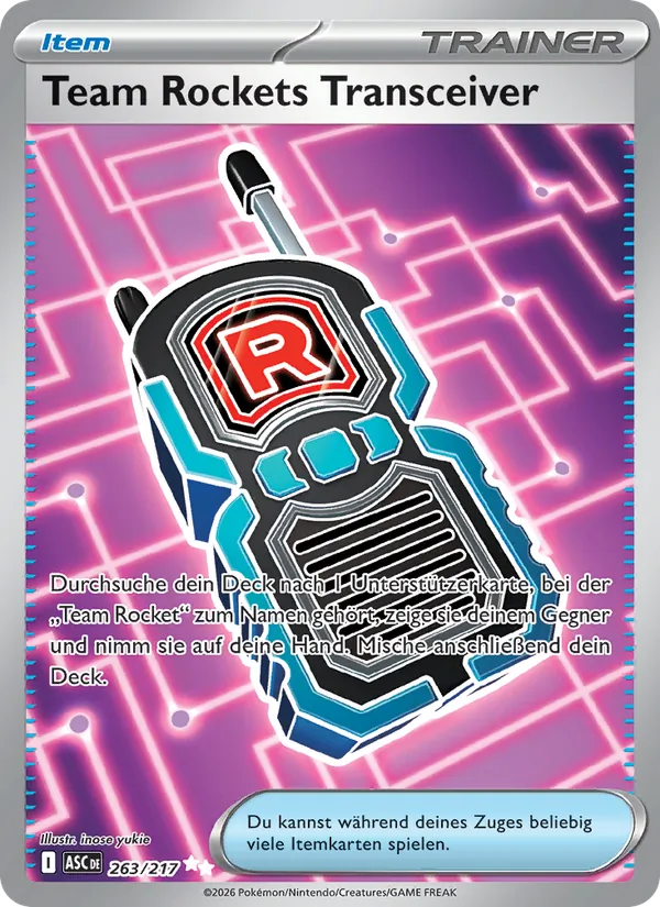 Team Rockets Transceiver