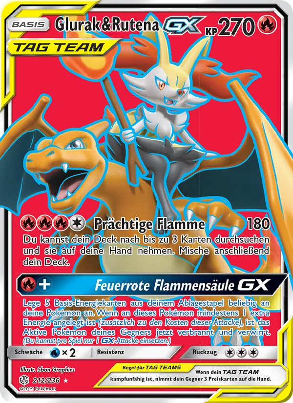 Glurak & Rutena GX