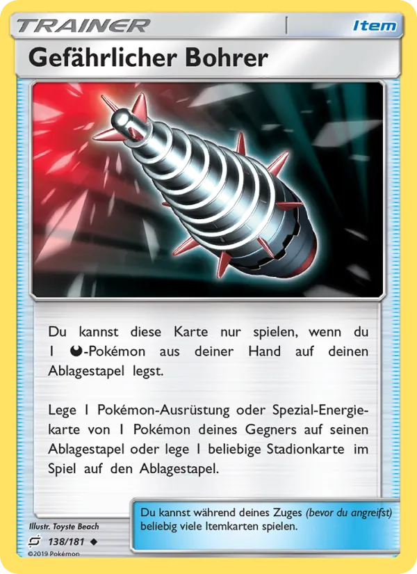 Gefährlicher Bohrer