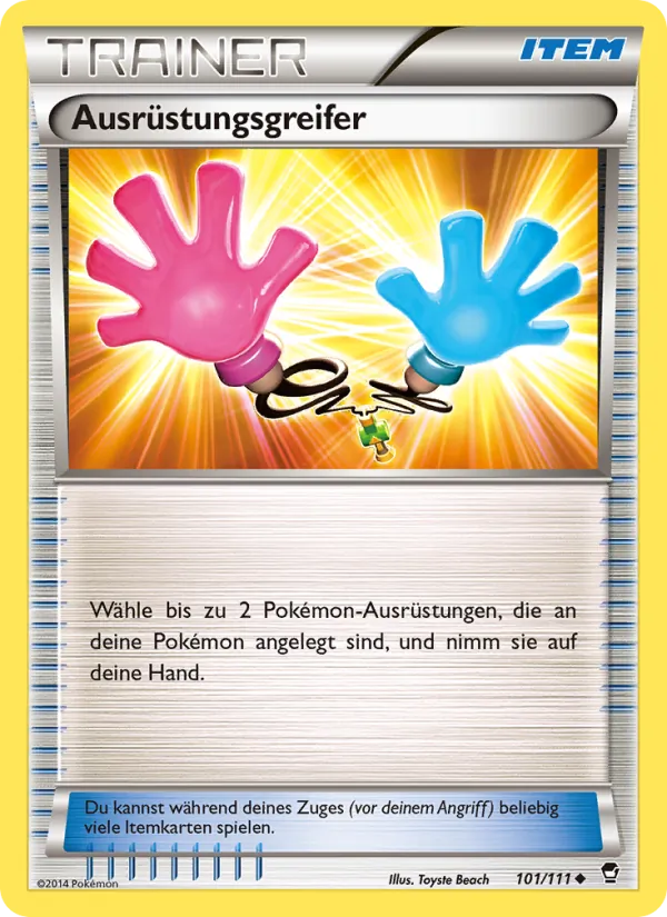 Ausrüstungsgreifer