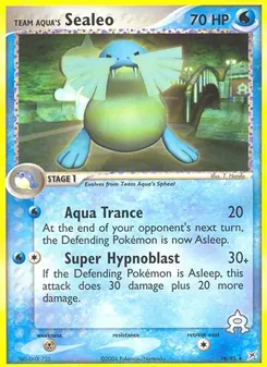 Team Aqua's Sealeo