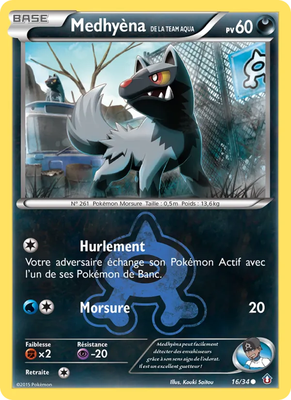 Medhyèna de la Team Aqua