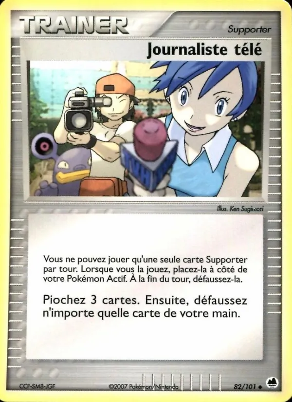 Journaliste télé