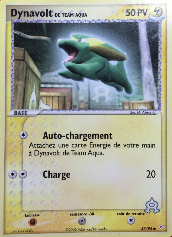 Dynavolt de Team Aqua