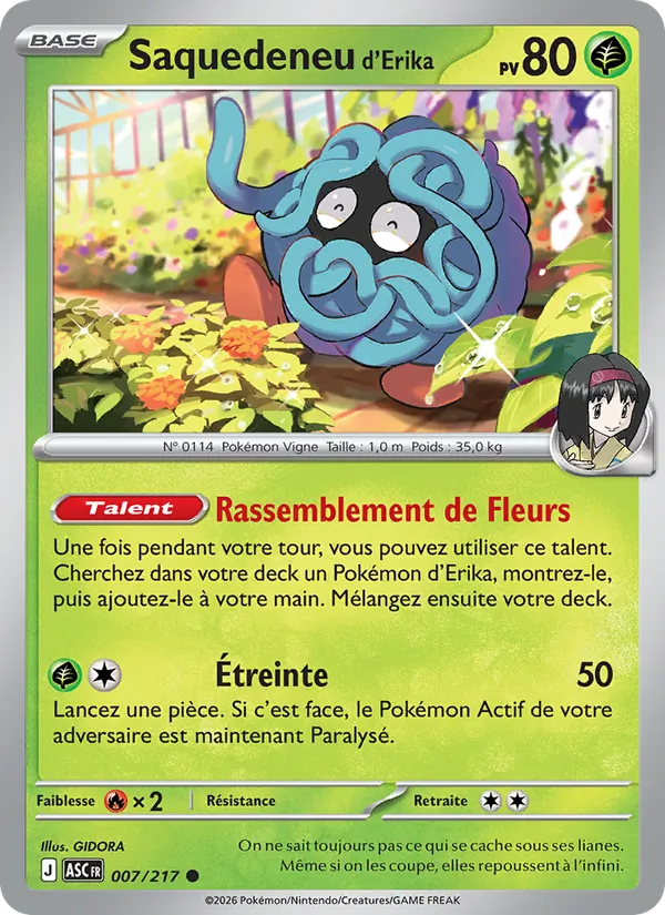 Saquedeneu d'Erika