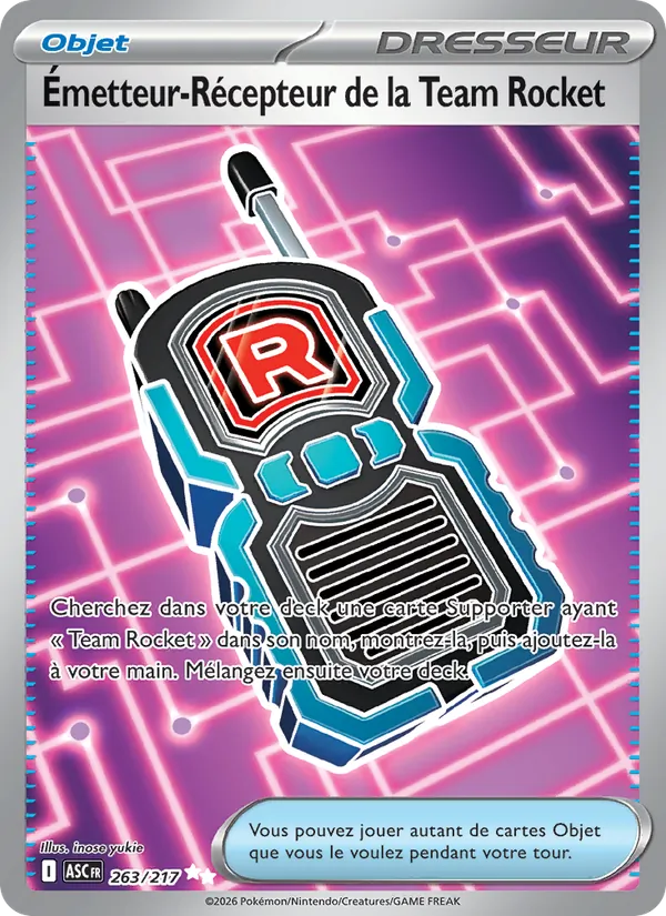 Émetteur-Récepteur de la Team Rocket