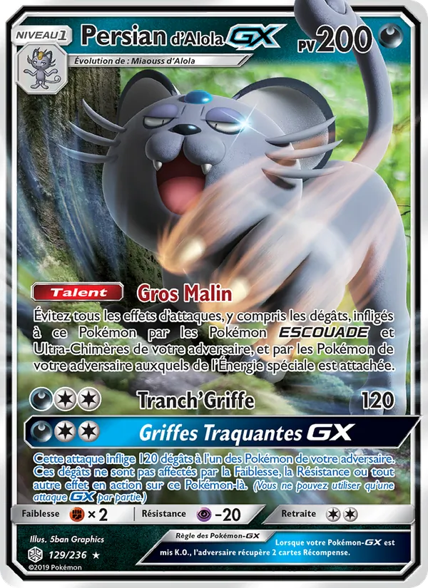 Persian d’Alola GX