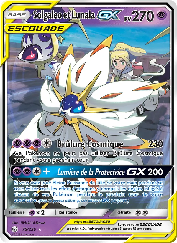 Solgaleo et Lunala GX