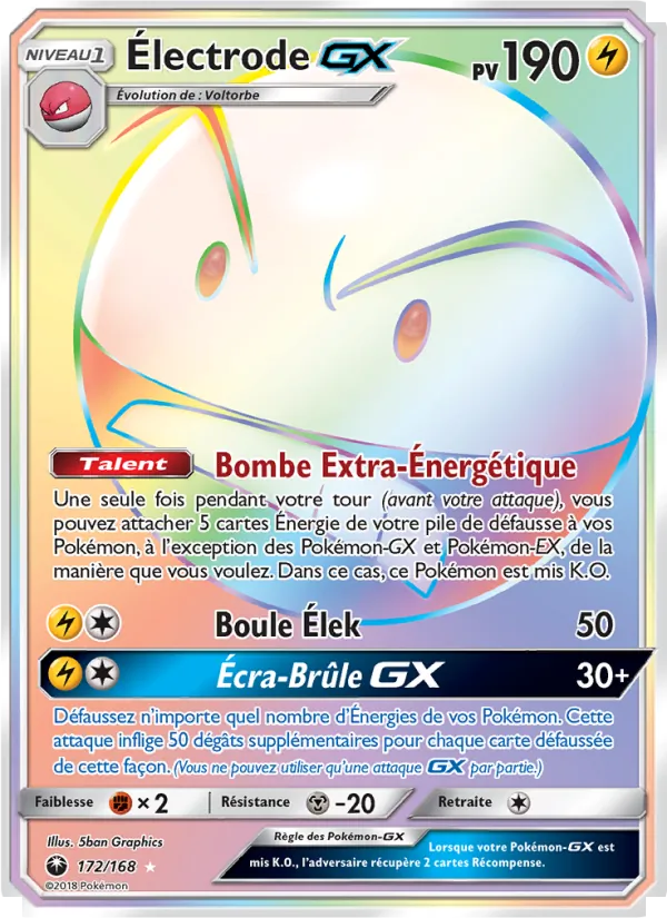 Électrode GX