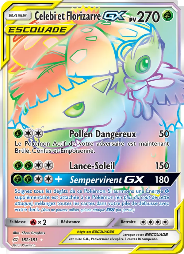 Celebi et Florizarre GX
