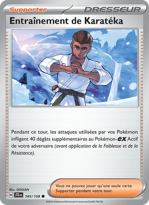 Entraînement de Karatéka